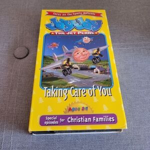 Focus on the Family JAY JAY the JET PLANE: Taking Care of You VHS Tape